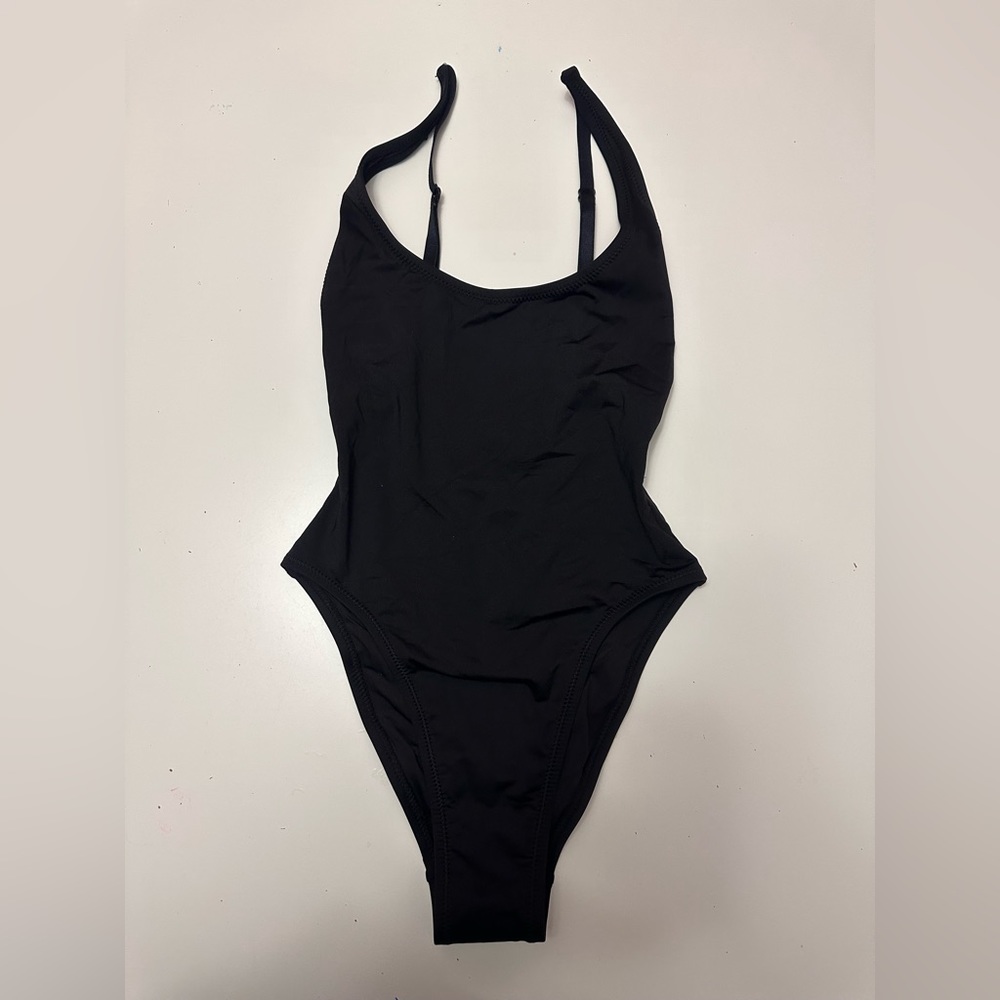*BNWT* SKIMS - shaping swim cami one piece. Black. Size XXS - Picture 5 of 7